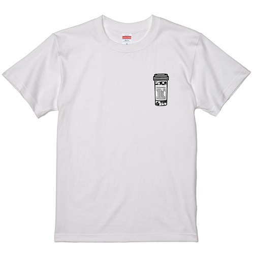 goomiey カプセルTシャツ(ホワイト) -Mサイズ