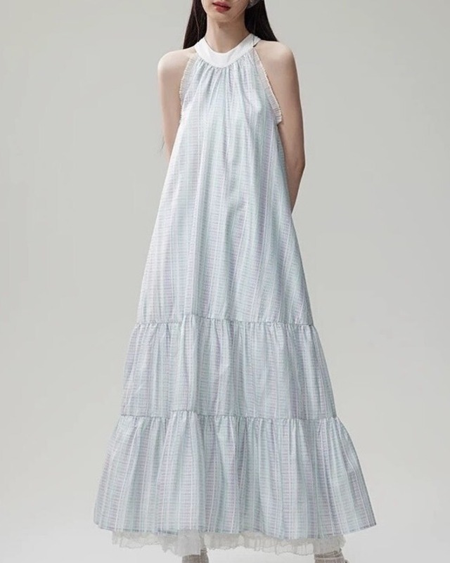 Lavender Tiered Dress