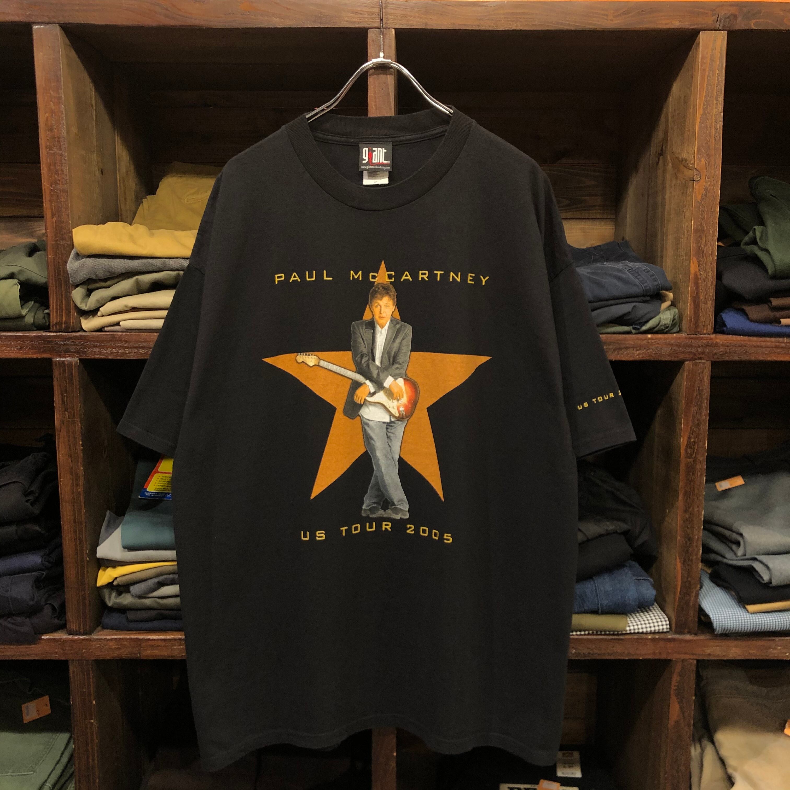 Paul McCartney US TOUR 2005 ライブTシャツ 00s Paul McCartney 2005 Tour Tシャツ
