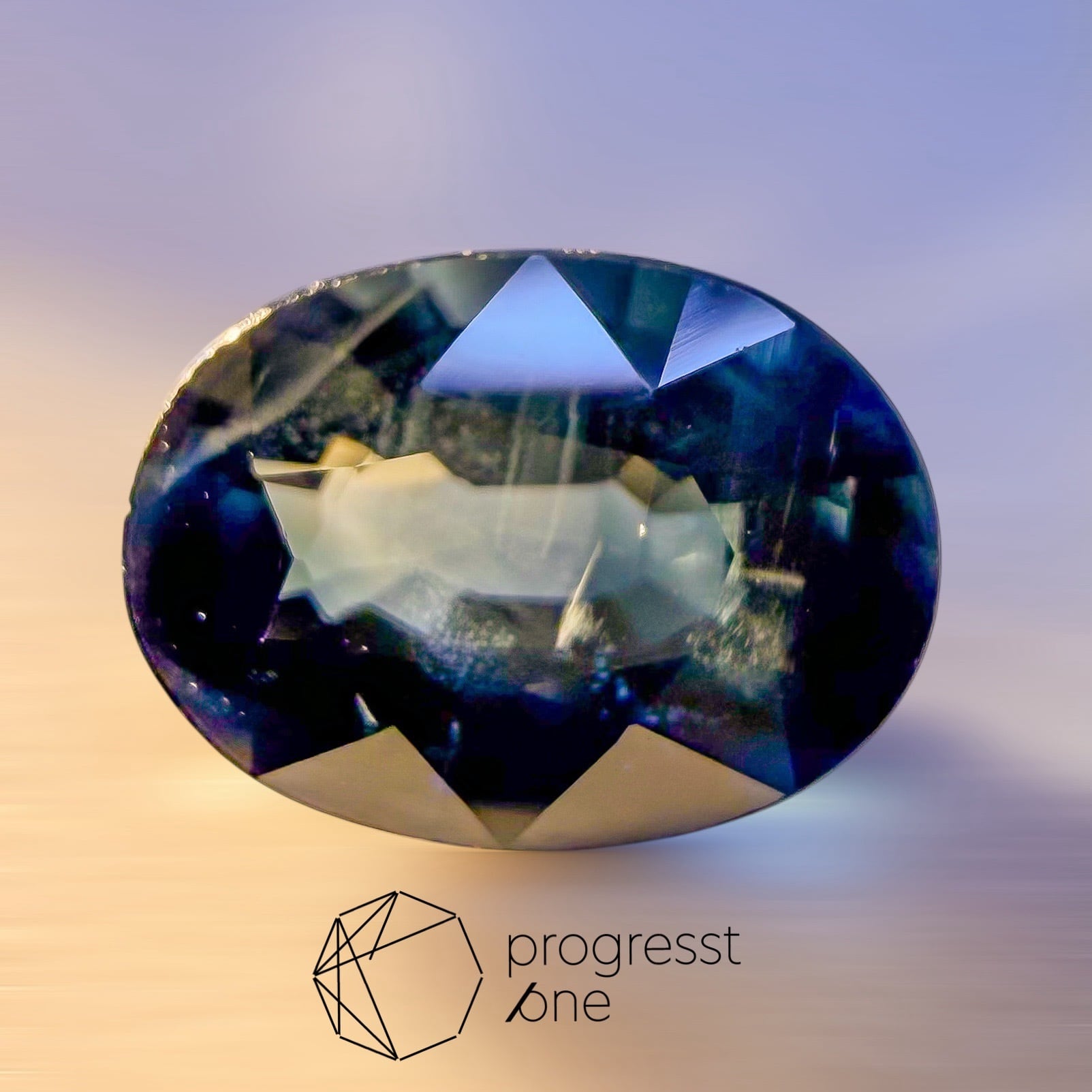 バイカラーサファイア0.86ct | progresstone