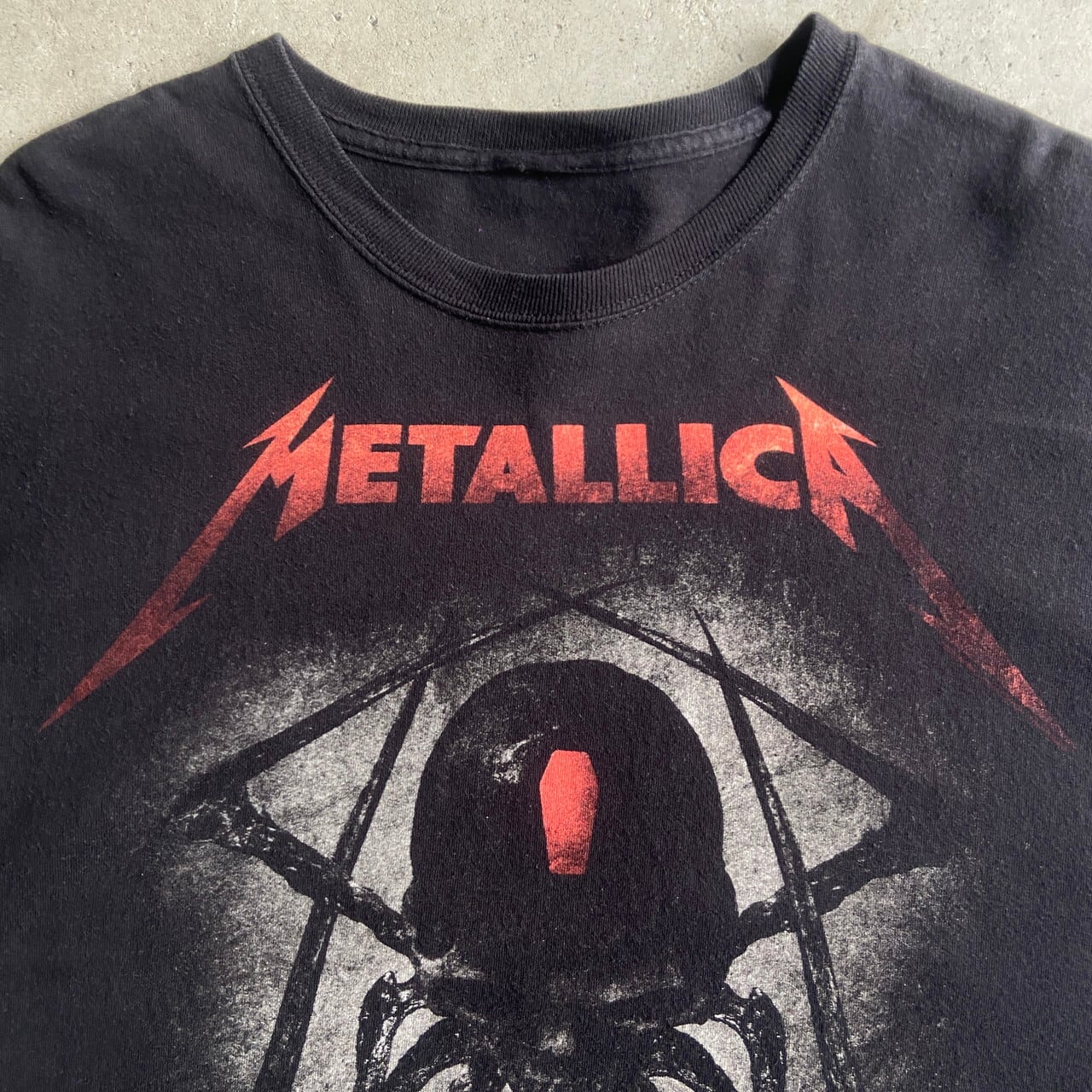 【希少】Metallica メタリカ　バンドTシャツ　スカルスパイダー