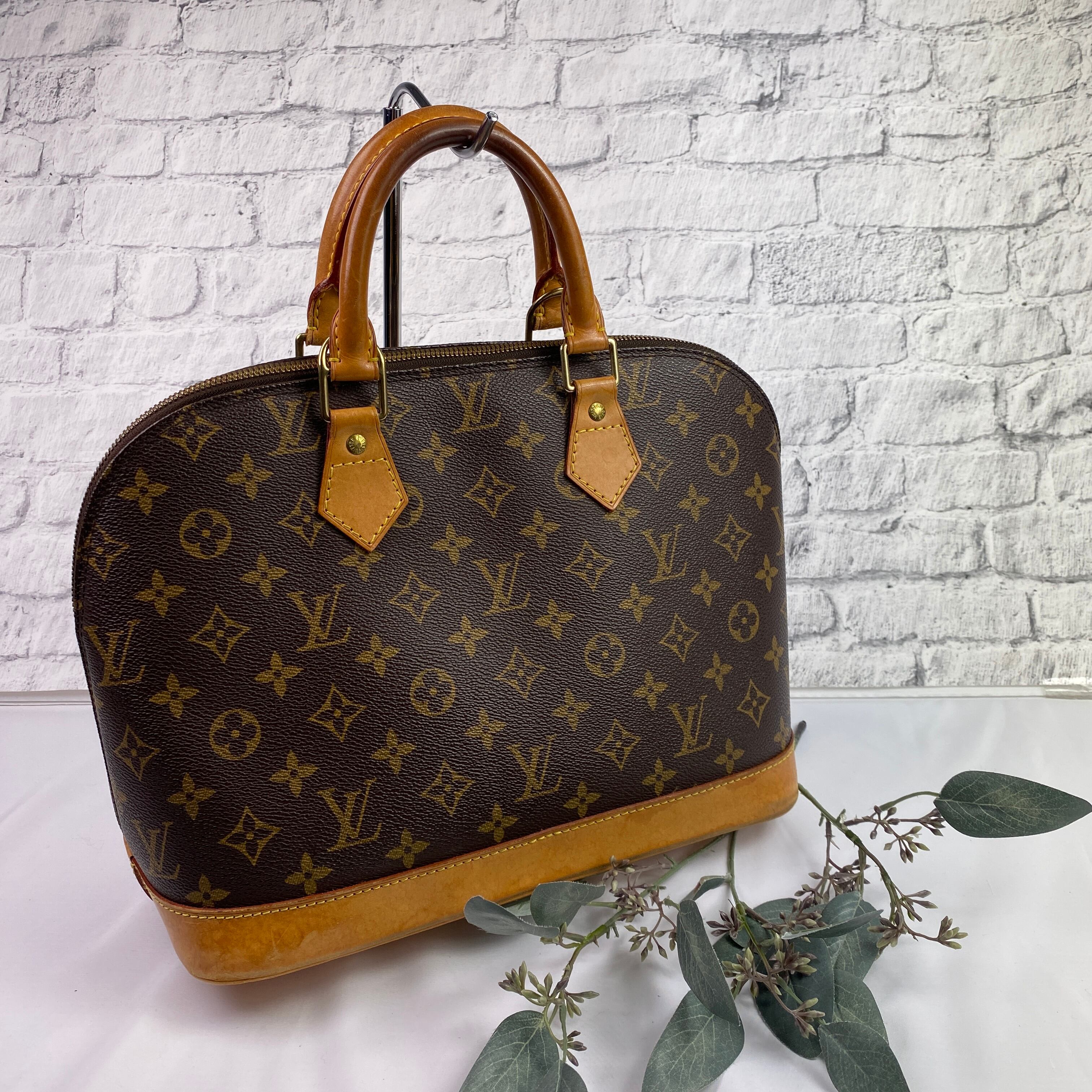 ルイヴィトン LOUIS VUITTON アルマ モノグラム ハンドバッグ-