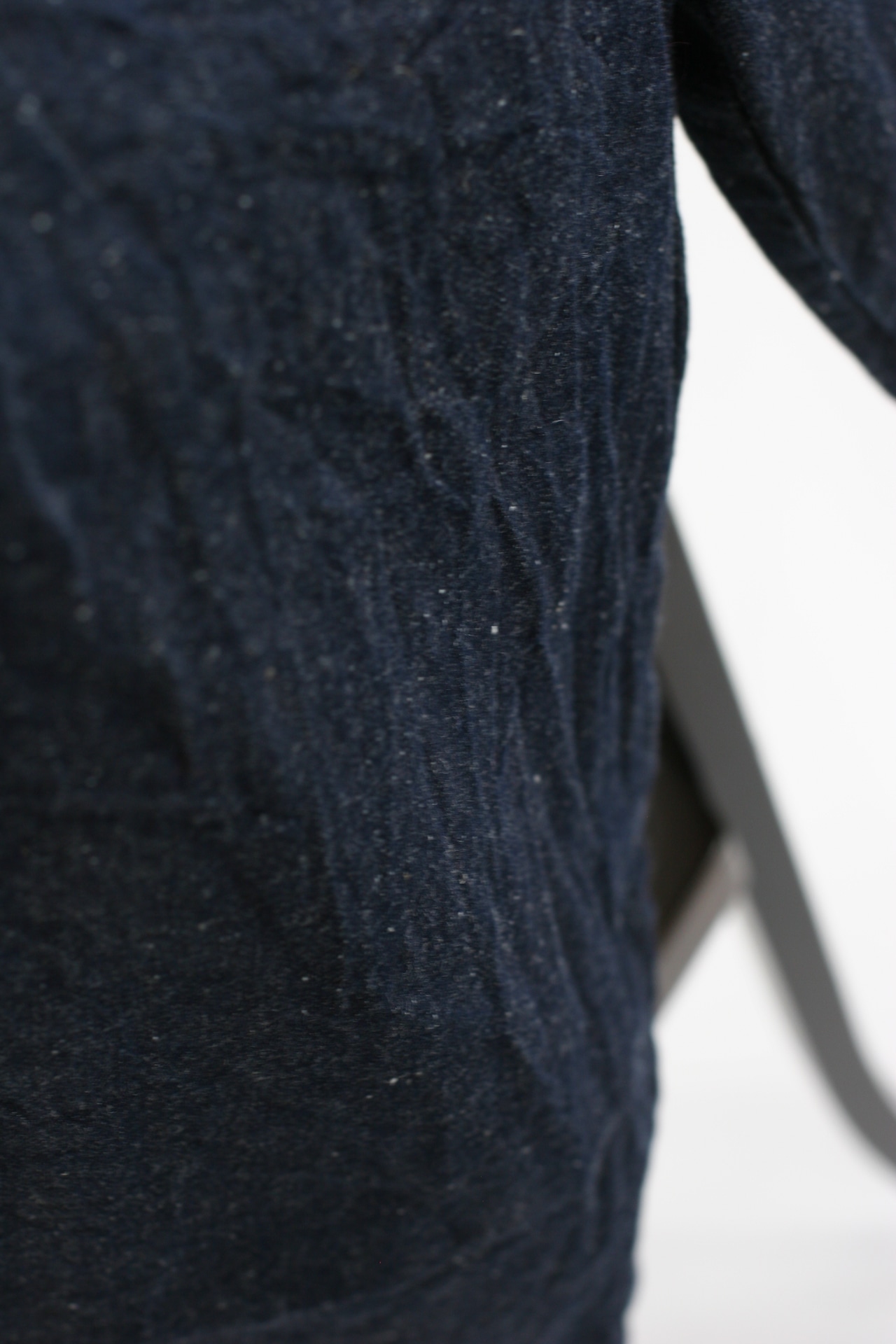 LABORATORY( ラボレイトリー) コットンリネンデニム テーパードパンツ  ANONYMOUS DENIM TRAVAIL PANTS（インディゴ）