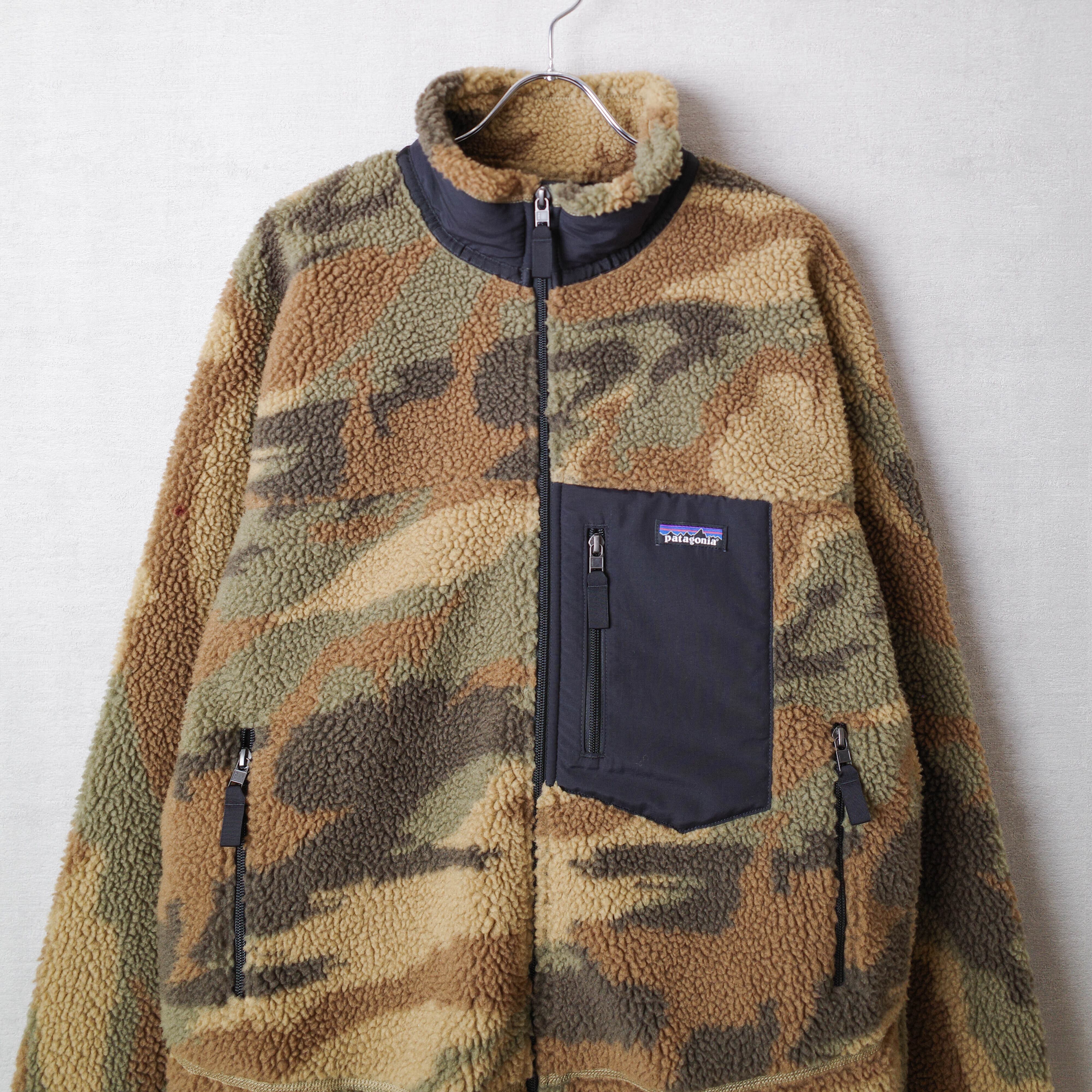 USED] patagonia RETRO X CAMO | double