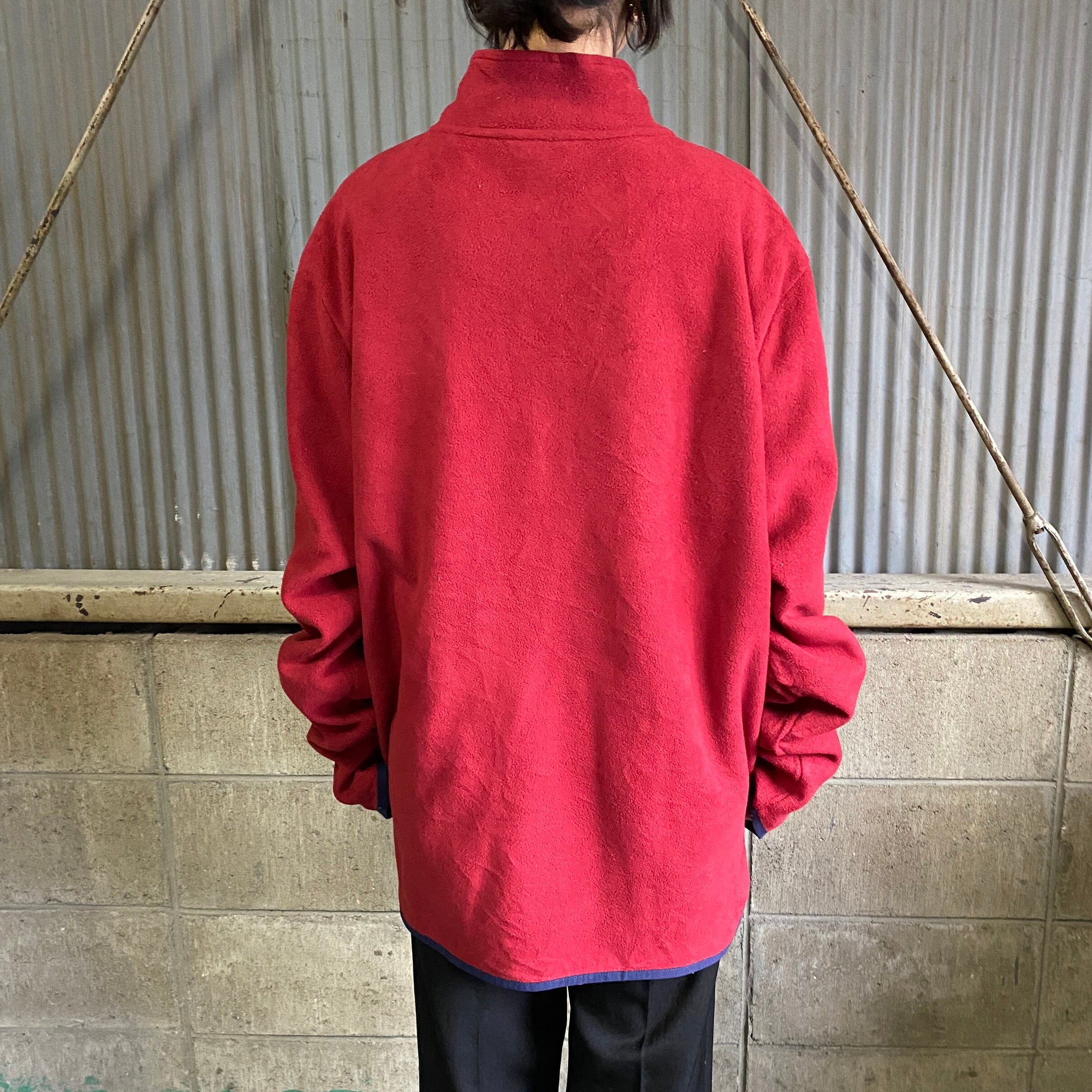 ブルックスブラザーズ RedFleece ニット セーター プルオーバー L 紺