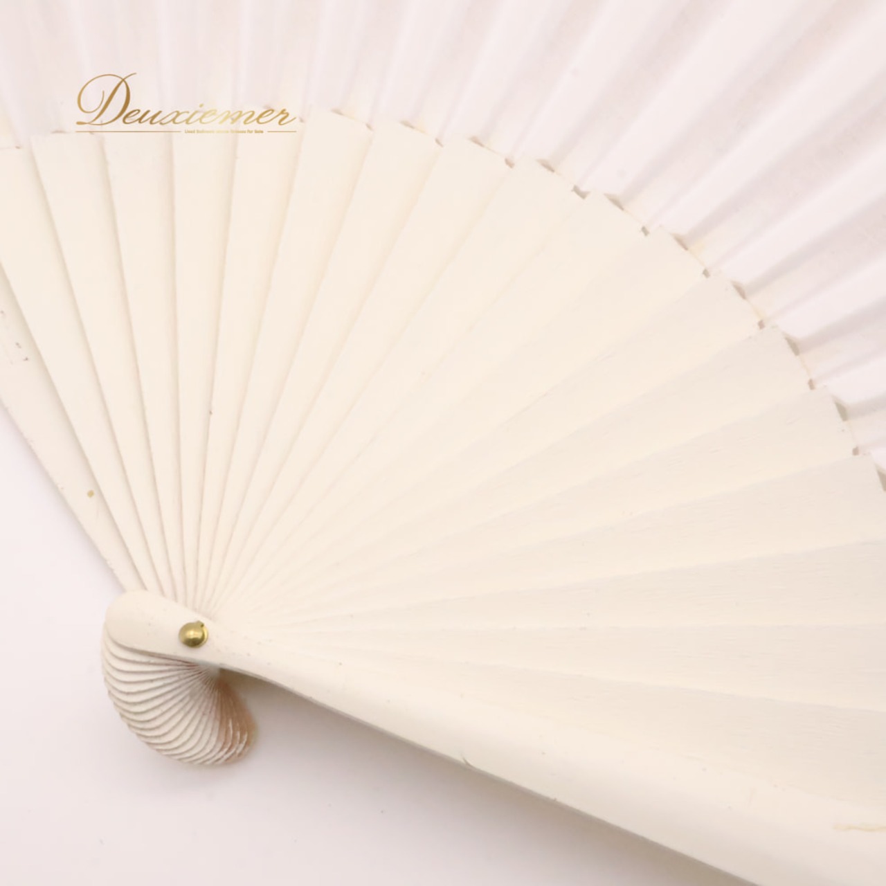 フラメンコ 小物 Abanico Español 32cm アバニコ ホワイト系 ベージュ系 ゴールド系 扇子 せんす 白 クリーム色 柄 模様 小道具 ダンス小物 練習 レッスン 舞台 発表会 イベント ダンス ステージ フラメンコ小物 明るい シンプル