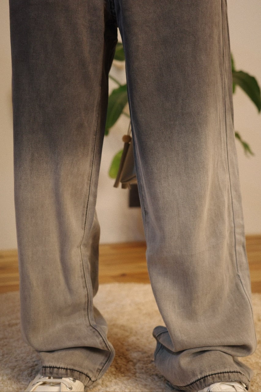 グラデーションデニムパンツ/グレー ○次回再販無し | osrsofficial