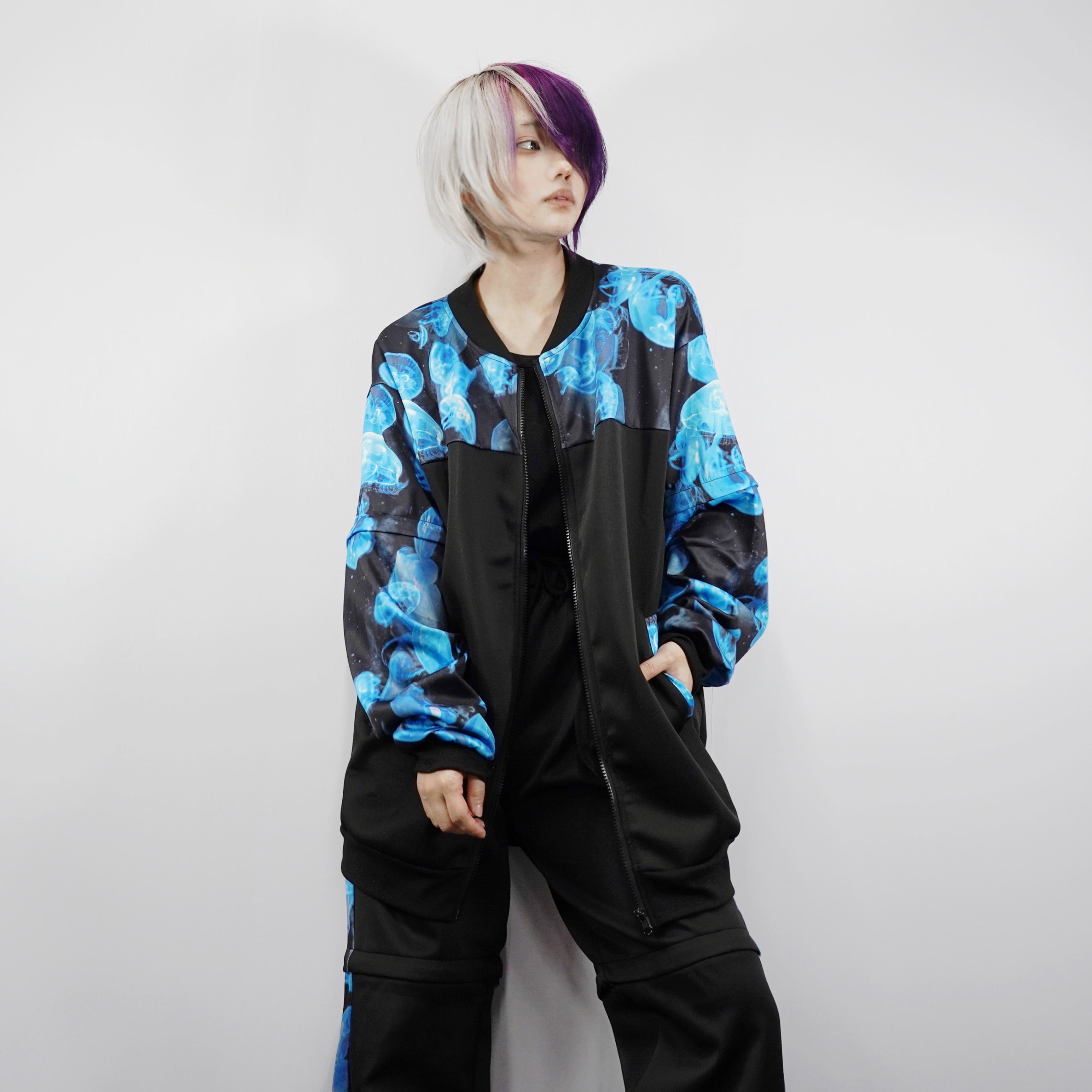 海月DESIGN 2WAY ZIP OUTER | NIER CLOTHING