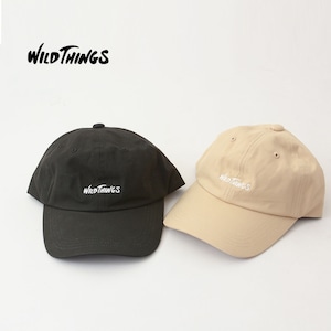 WILD THINGS[ワイルドシングス] LOGO CAP [WT24065SL] ロゴキャップ・キャップ・帽子・アウトドア・キャンプ・MEN'S / LADY'S [2024SS]