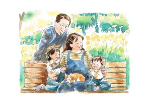 happyhappy_miffyさん専用：家族の肖像画（3～5人）Commission for artwork（3 to 5 people）