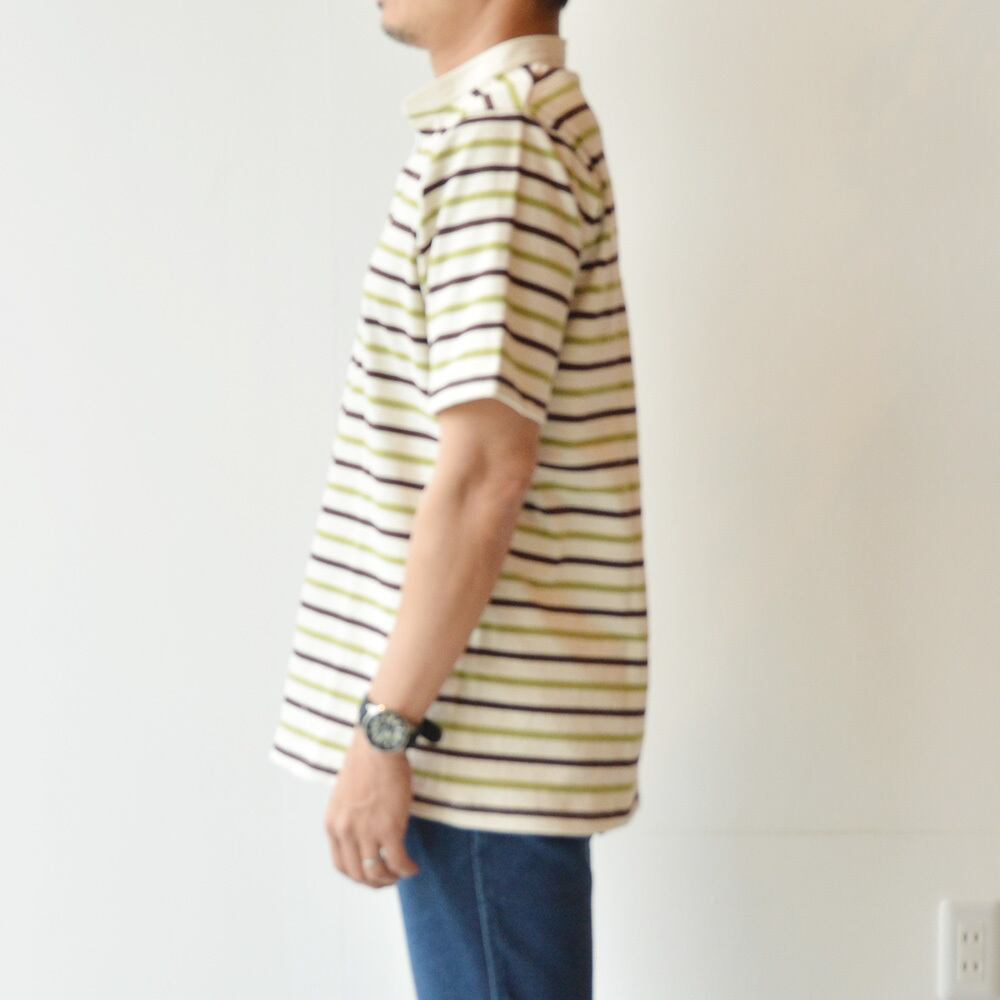 バーバリアン BARBARIAN 8ozHENLEY SHORT(USE-09)IVO/OLI/BRO【レターパックプラス可】