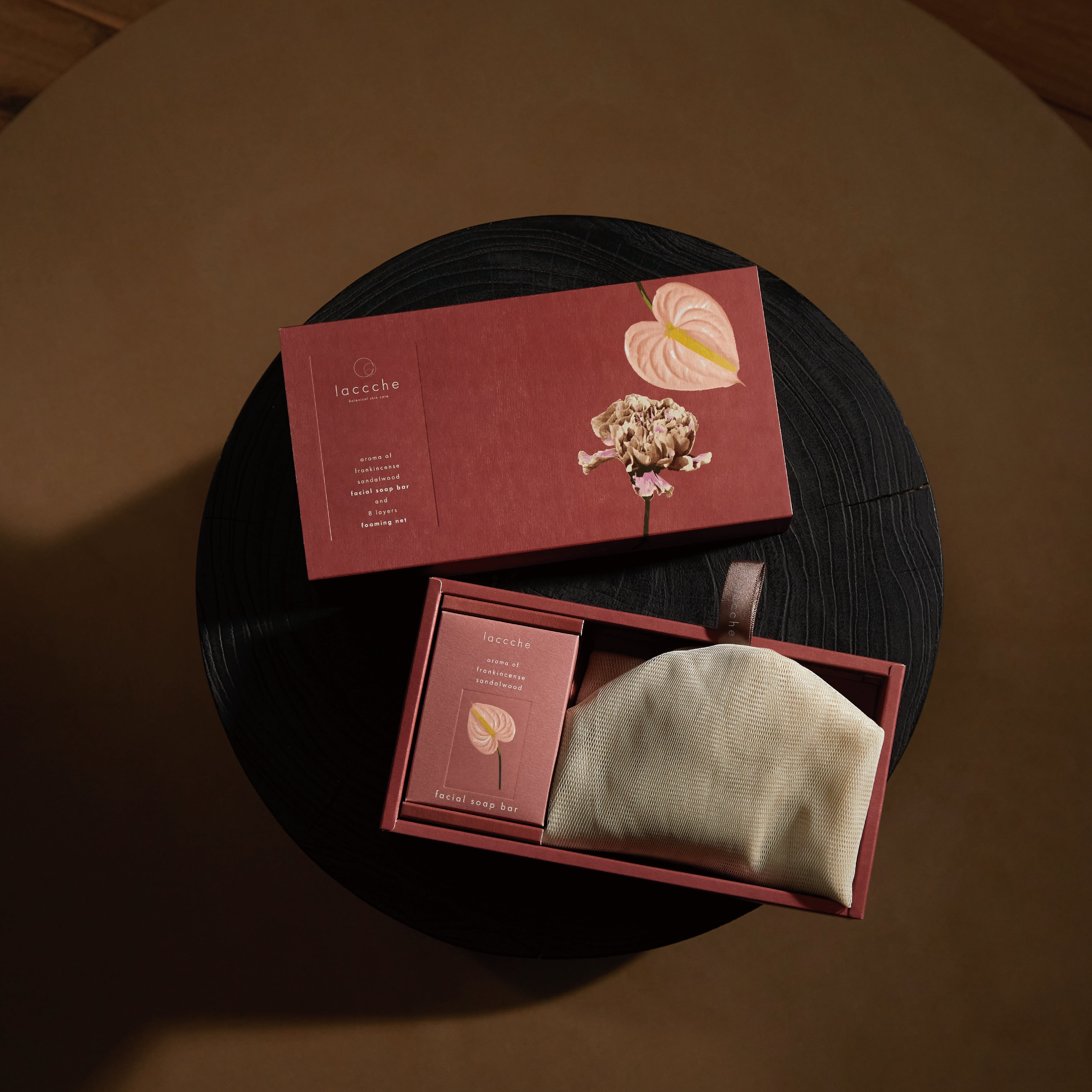 洗顔セット （洗顔せっけん＋泡立てネット） | laccche