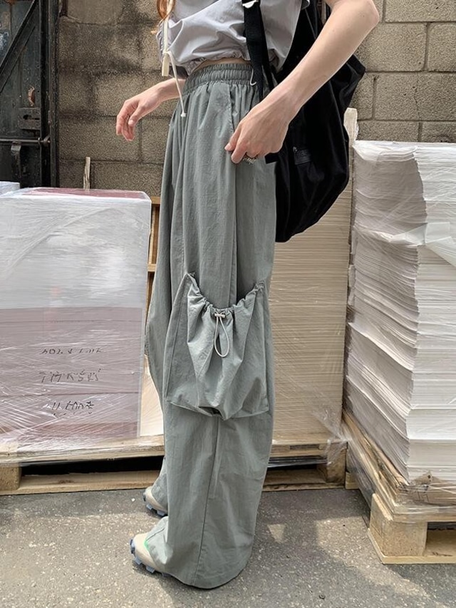 Wide cargo center line pants（ワイドカーゴセンターラインパンツ）c-479