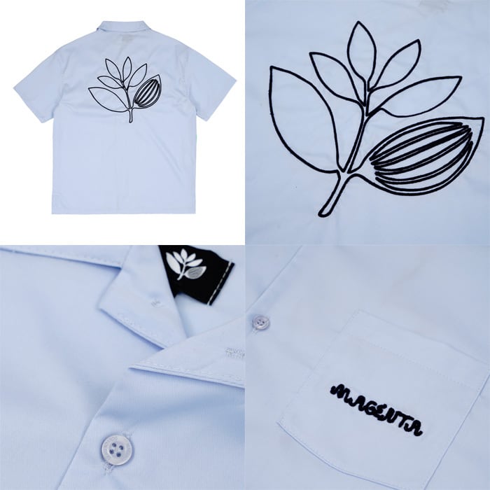 MAGENTA マゼンタ ボウリングシャツ 半袖 スケボー SU24 BOWLING SHIRT