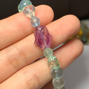 D15ペンギンフローライトデザインブレスレット