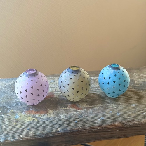 山崎 雄一　一輪挿しS   cross(maru）