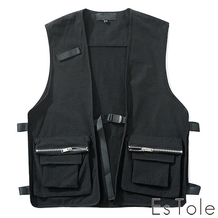 なるさん専用 ミリタリークロップドジップベスト 新品未使用タグ付き お支払い確認後20日以内発送】EsTole タクティカルジップベスト