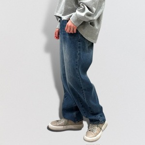 PASSIONE cocoon denim pants