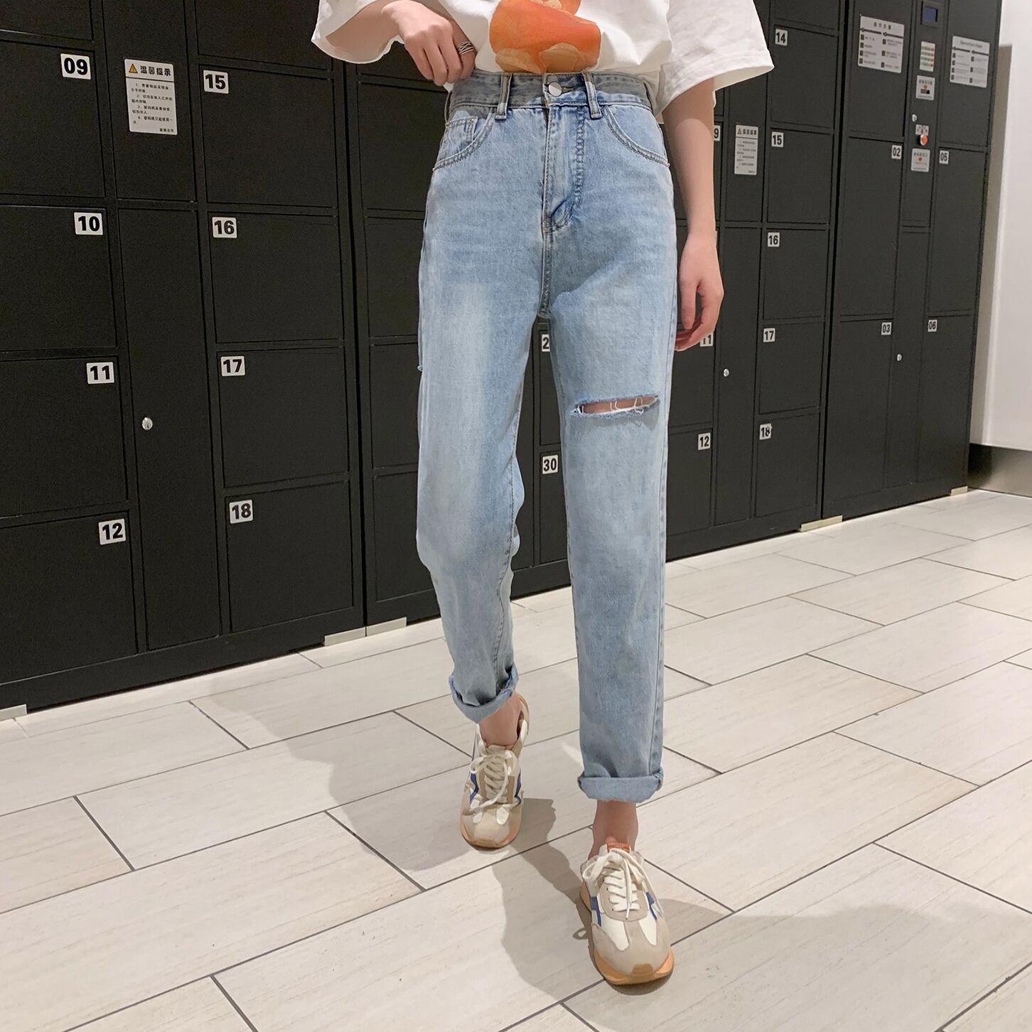 ハイウェストパンツ 6Du_Shop_Women42923521194