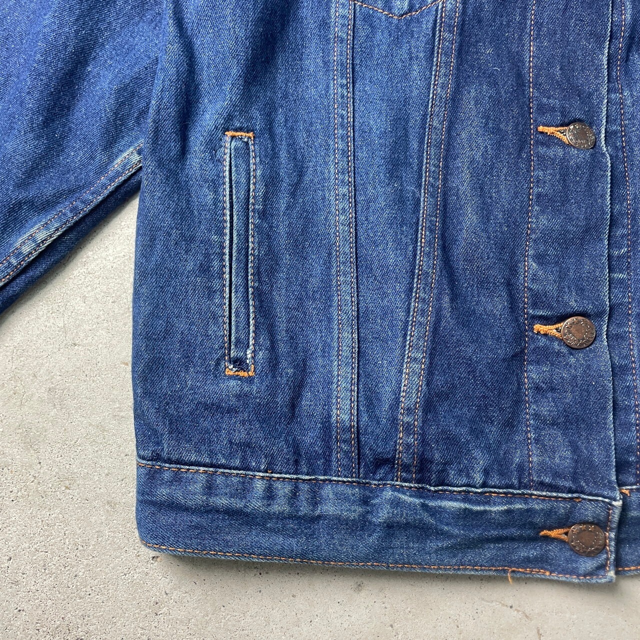 90年代 OUTERGEAR リメイク ネイティブ柄 デニムジャケット レディース 
