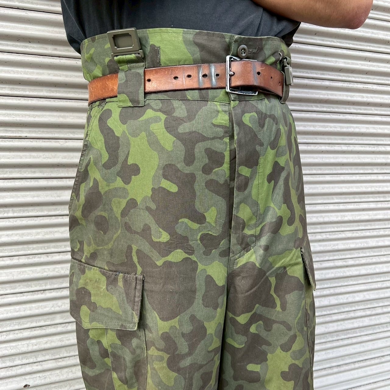 希少 00s エストニア軍 実物 フィールドパンツ カーゴパンツ 迷彩 希少 00s エストニア軍 実物 フィールドパンツ カーゴパンツ