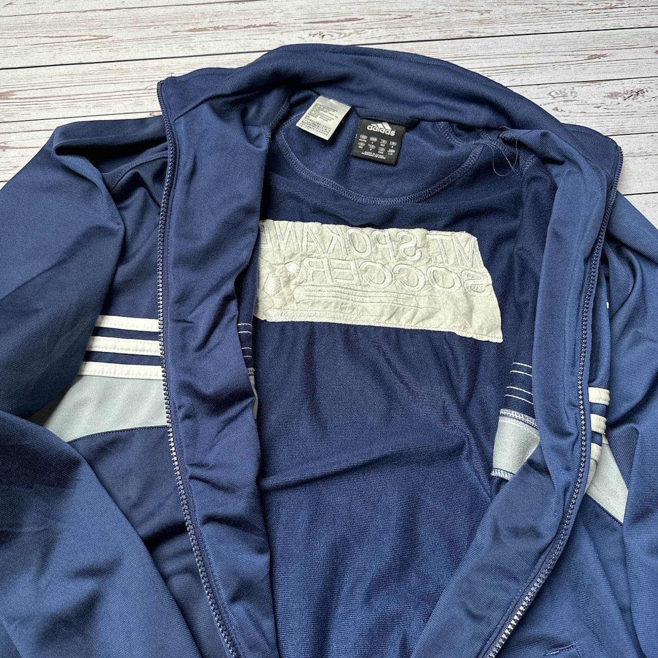 adidas トラックジャケット ジャージ ラグラン adidas Lサイズ