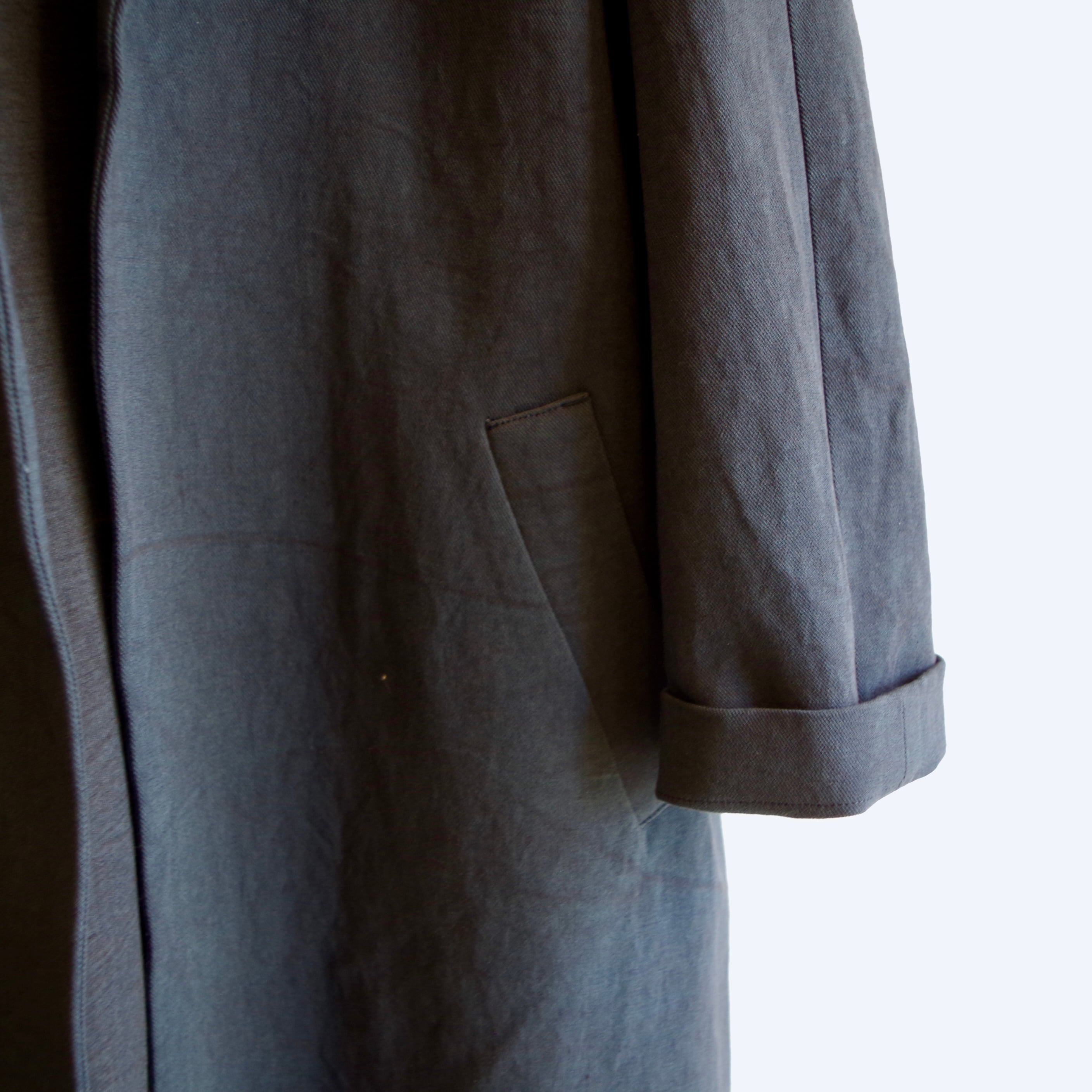 SINME オーバーサイズコート ネイビー | 1F Store