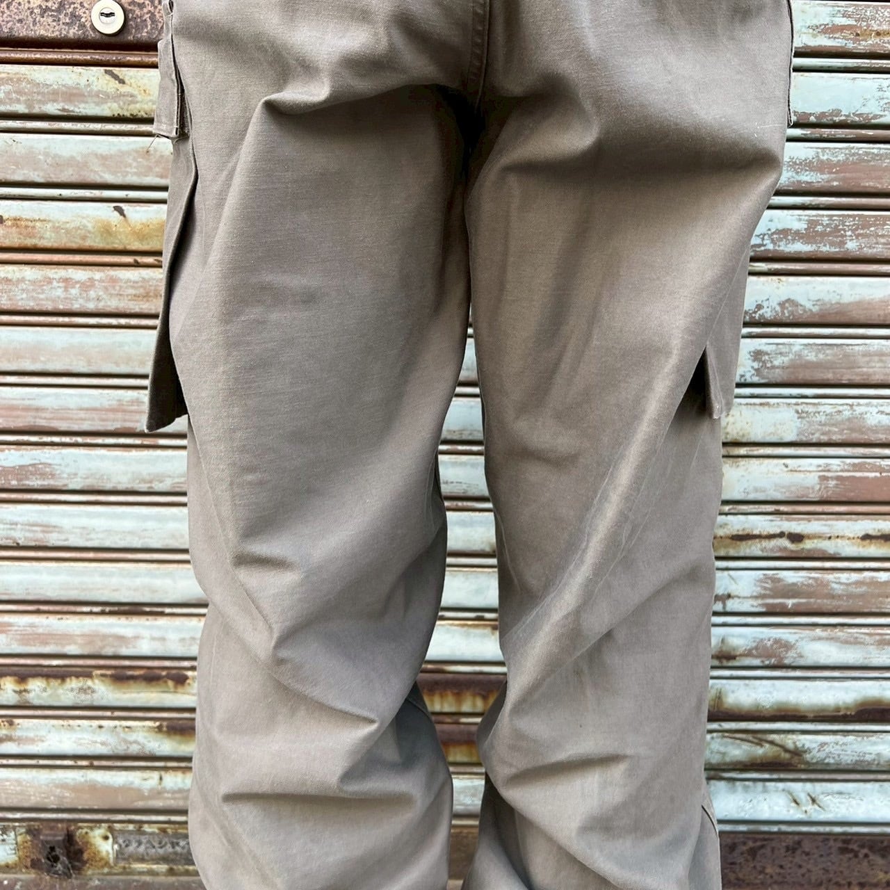 80s オランダ軍 実物 カーゴパンツ ダブルフェイス フィールドパンツ S