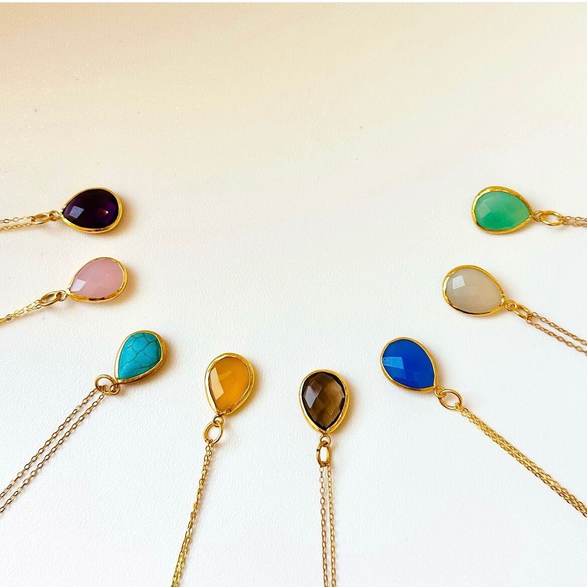 ドロップネックレス(ロングチェーン)