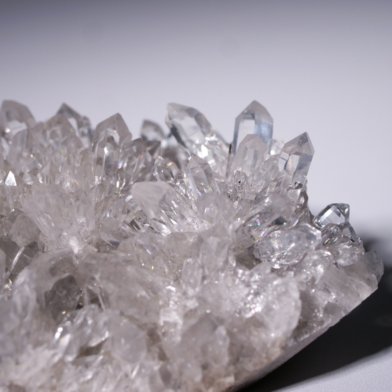 菊花水晶 クリアクォーツ / 原石 標本