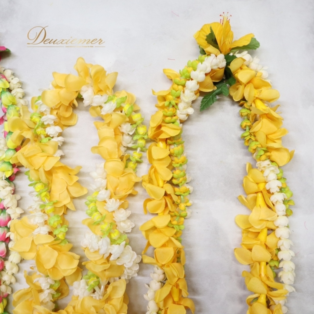 フラダンス 小物 まとめ売り 全8点 セット レイ ピカケレイ イリマレイ 花 白 黄 緑 タヒチアン フラ ダンス ステージ イベント アクセサリー ネックレス 飾り ホワイト系 イエロー系 オレンジ系 ピンク系