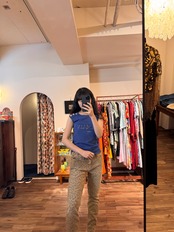 BALMAIN ゴールドボタン タンクトップ