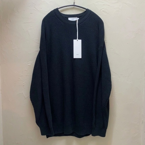 Graphpaper グラフペーパー Suvin Loose Rib Crew Neck Knit GU231-80266B SIZE F 【代官山01】