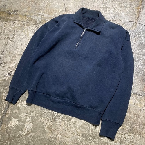 50-60s Halfzip Sweat Shirt
