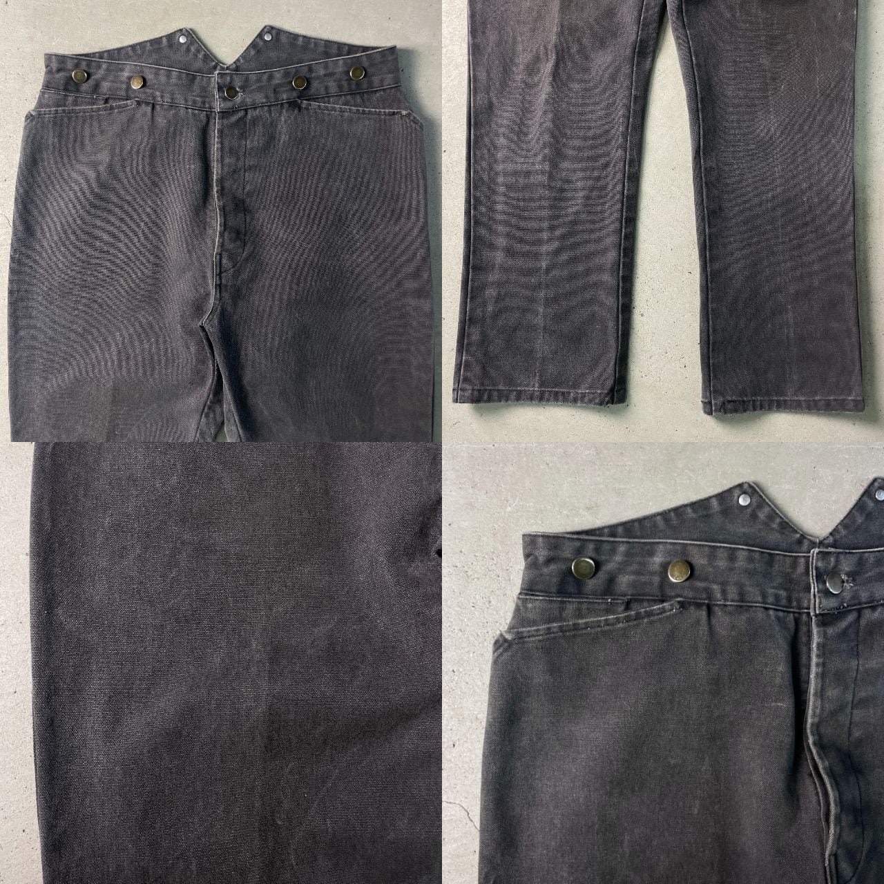 FRONTIER CLASSICS ダック地 ワークパンツ ウエスタンパンツ メンズW36