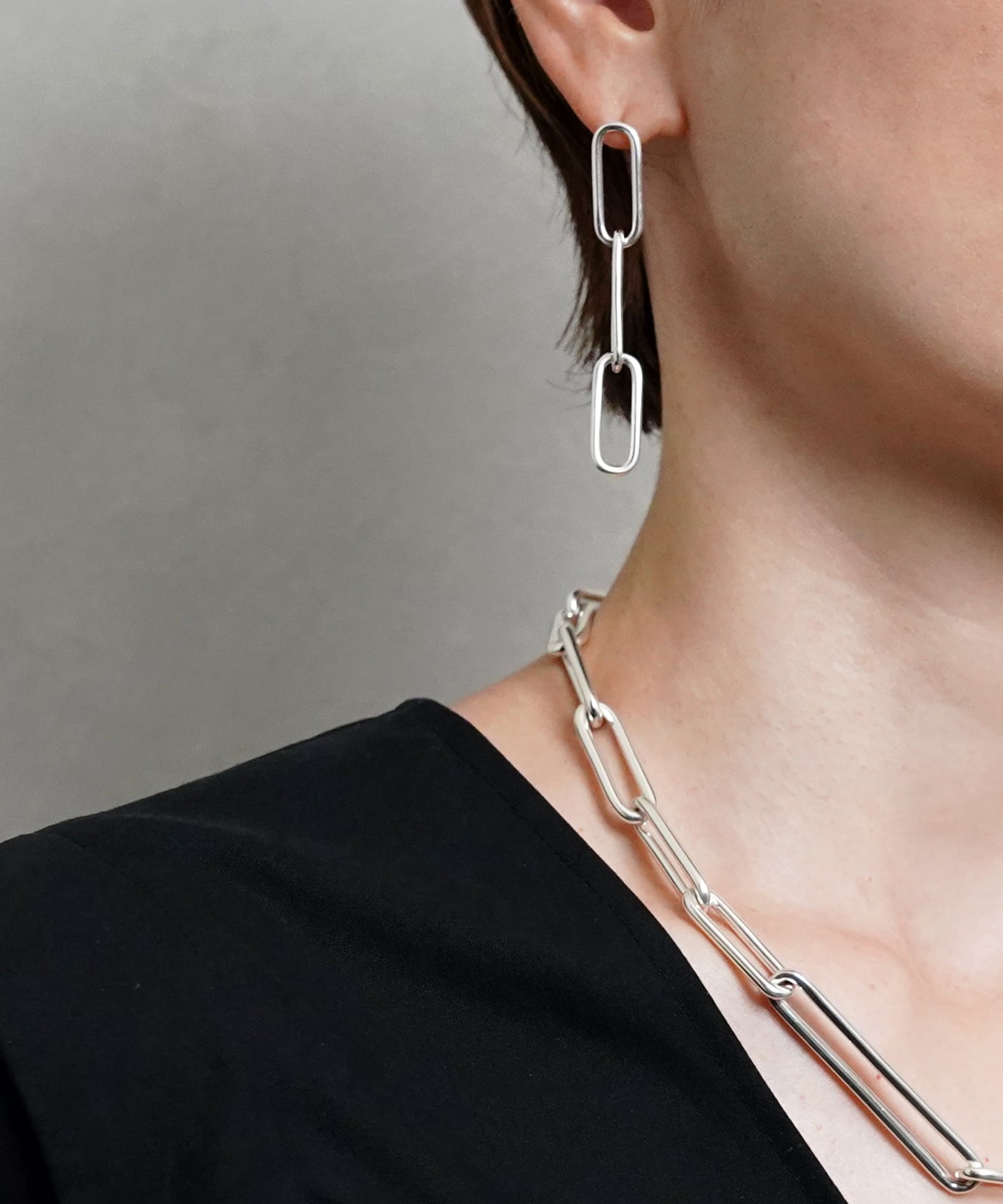 blanc IrIs la tour シルバーネックレス M 美品