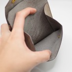 シンプル財布　グレー