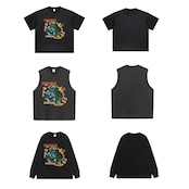 VINTAGE ストリート ルービックキューブ Tシャツ T1795