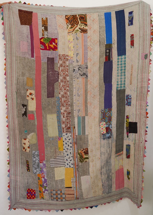 インド ヴィンテージカンタキルト VK004 | 140cm × 203cm