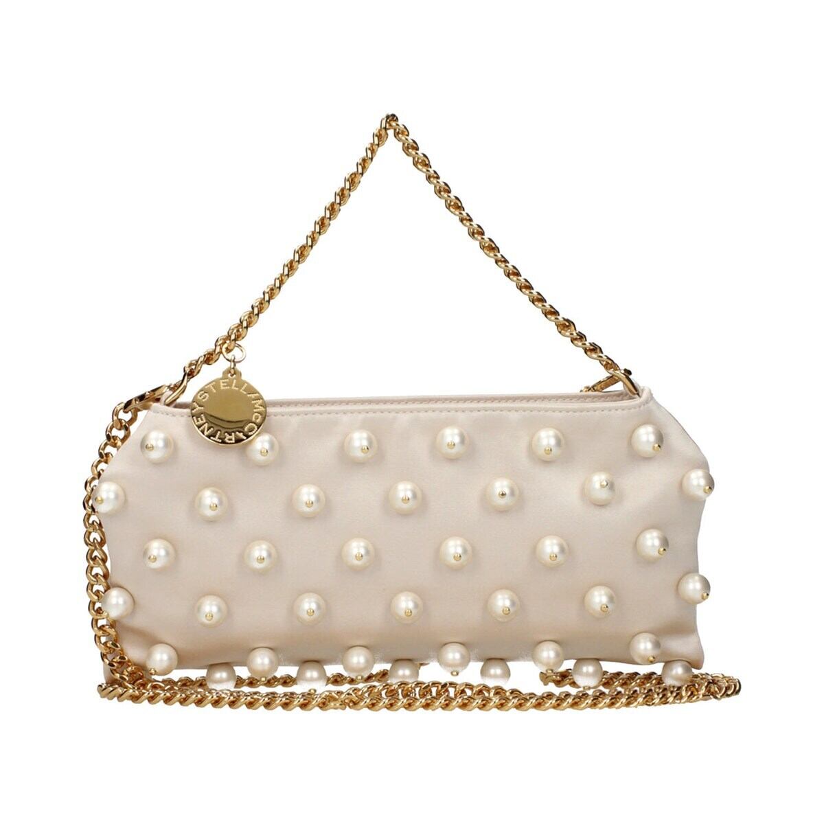 STELLA MCCARTNEY ステラマッカートニー レディース ハンドバッグ ファブリック ベージュ