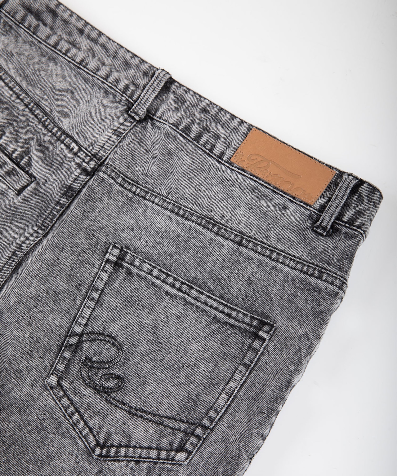 【#Re:room】CHEMICAL WASH TIGHT FIT STRAIGHT DENIM［REP225］