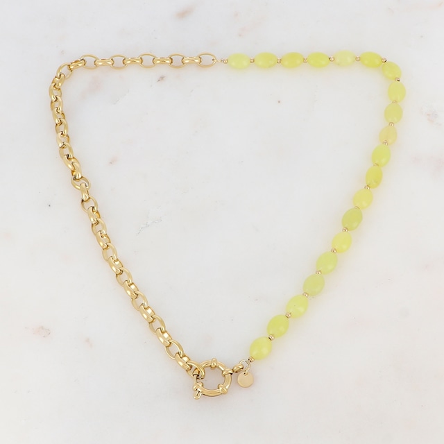 ★NEW★【ikita paris】-Necklace Naturai Stone- IKN282