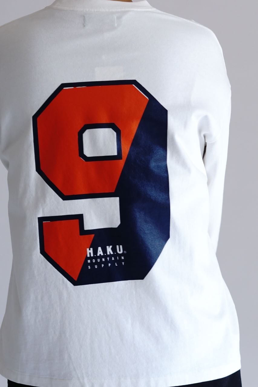 HKT608 【89】LOGO LONGSLEEVE T-SHIRT | H.A.K.U MOUNTAIN SUPPLY