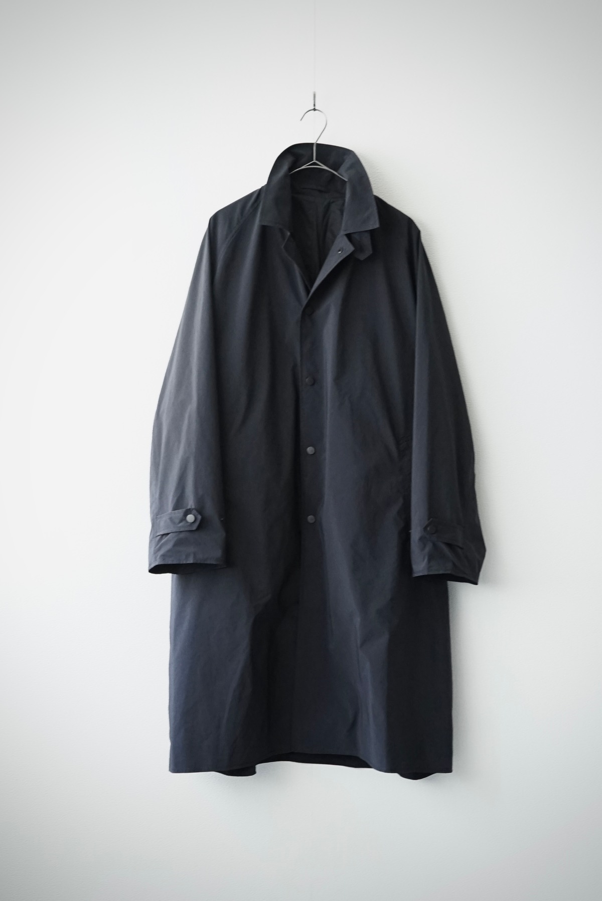 Lite_Milicloth / Mac Coat ( BLACK) | C O L I N A