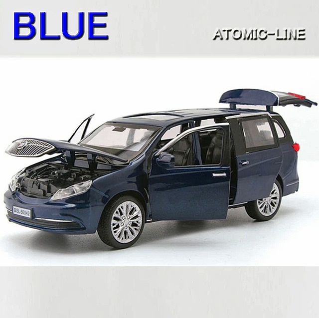 ビュイック GL8 1/32 ミニカー 全4色 ライト点灯 エンジンサウンド 合金モデル 模型 ジオラマ