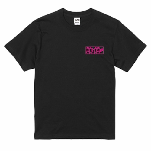 顔と顔 Logo T-shirt 5.6oz