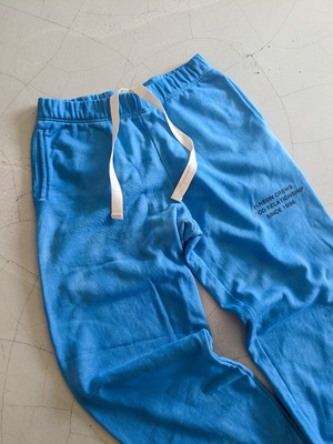 OVER-DYE  SWEAT PANTS / BLUE