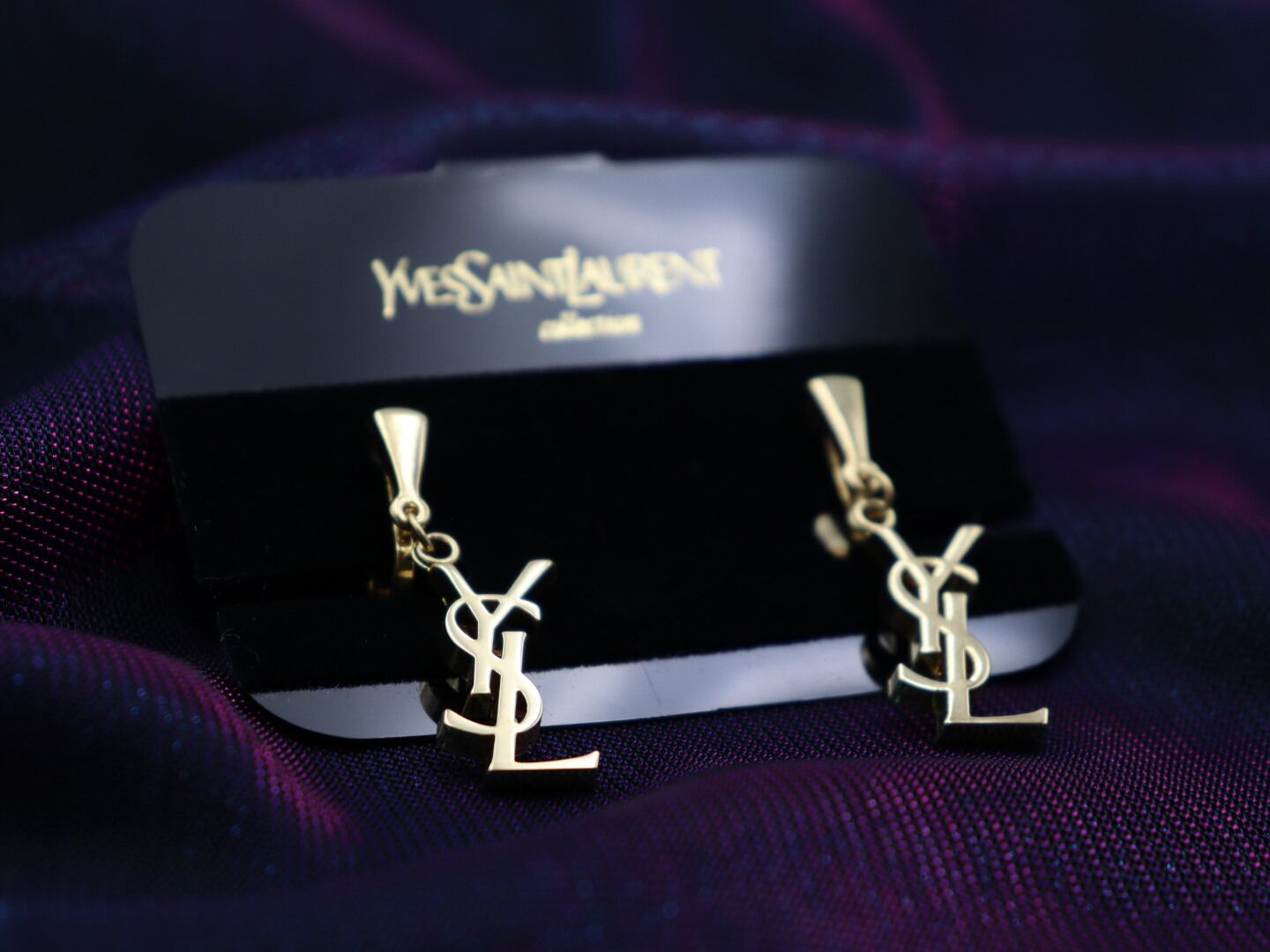 YVES SAINT LAURENT サンローラン イヤリング ヴィンテージ