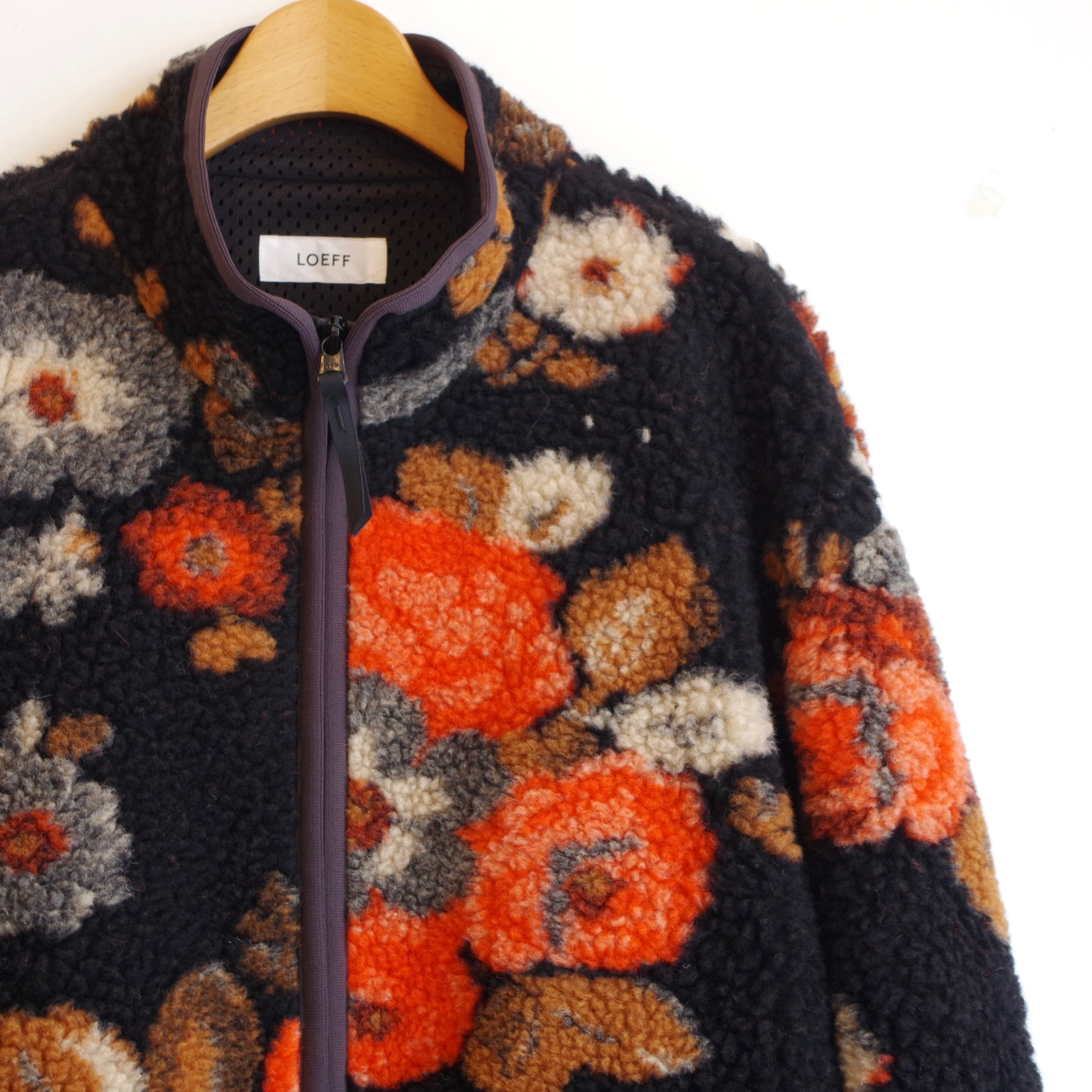 LOEFF Flower Fleece Blouson | 1F Store