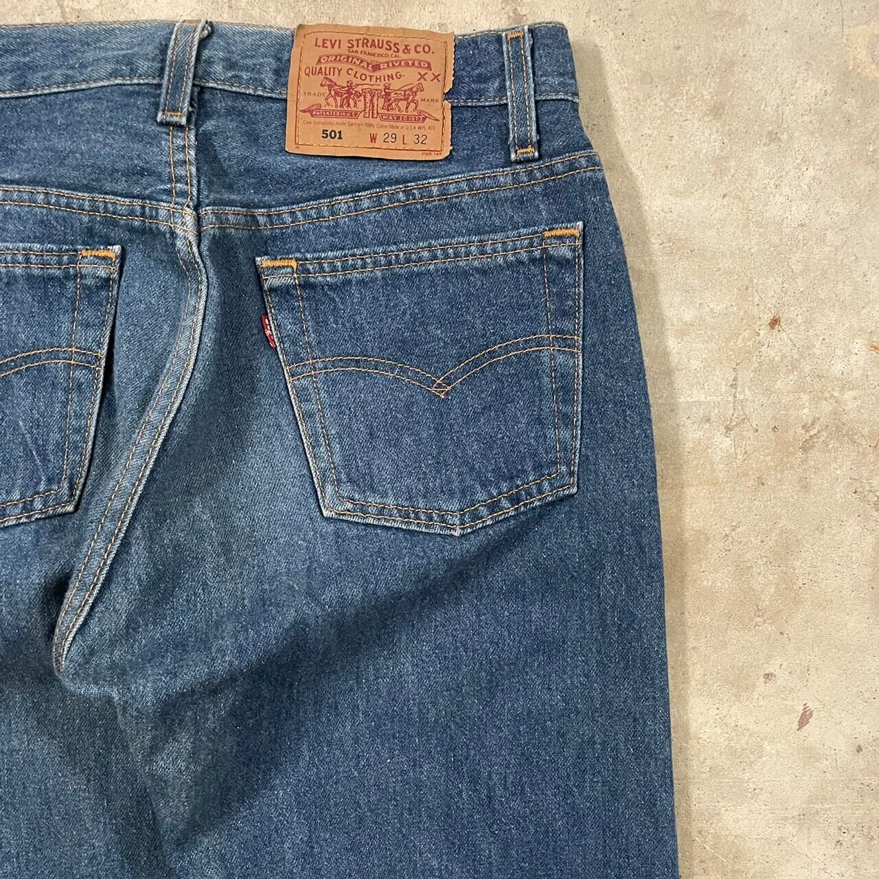 LEVI'S 501 ボタンフライ ストレート アメリカ製 廃盤 USA製 古着 LEVI'S 501 ボタンフライ ストレート アメリカ製 廃盤 USA製 古着